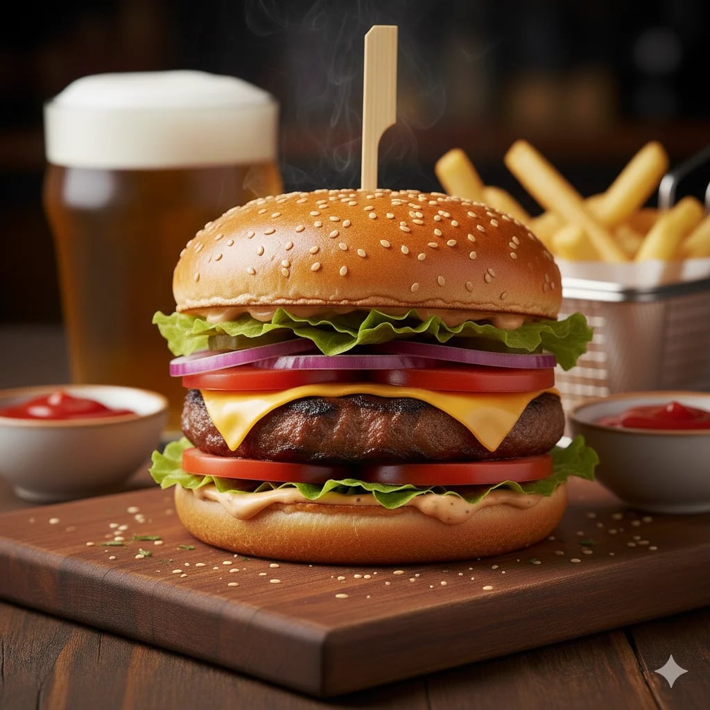 Double Decker Burger
