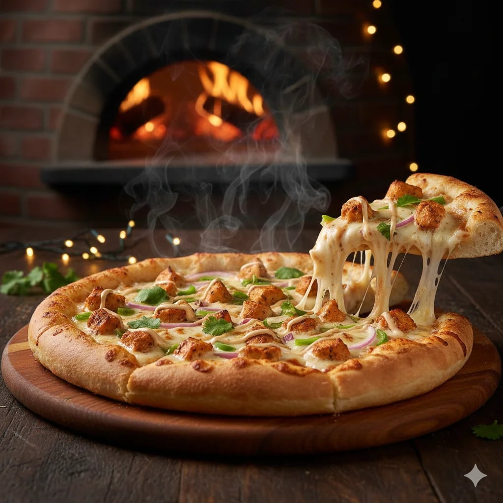 Malai Boti Pizza