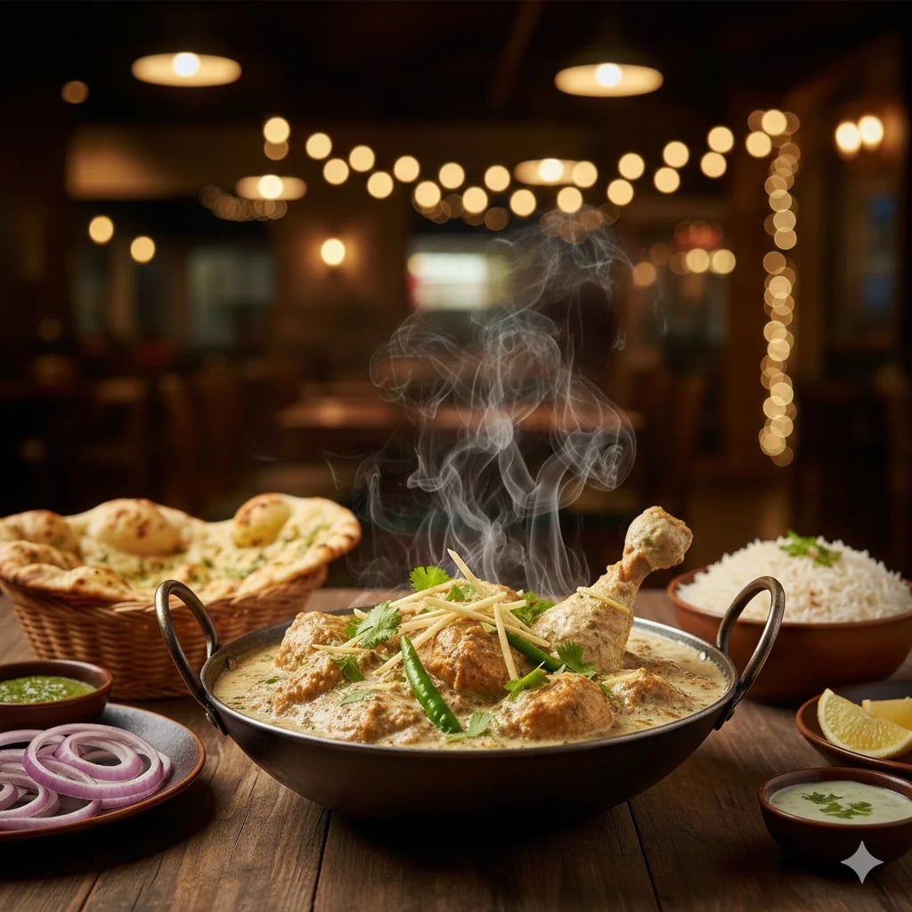 White Chicken Karahi