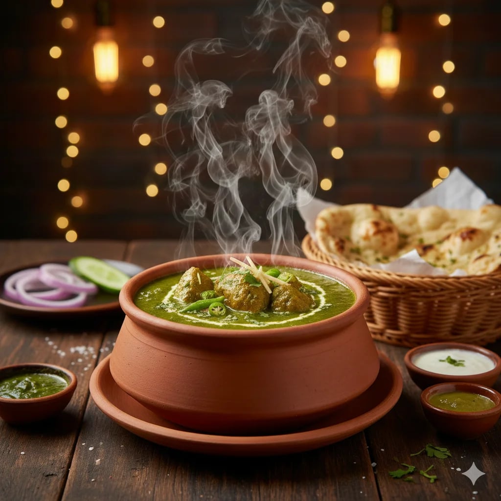 Green Chili Handi